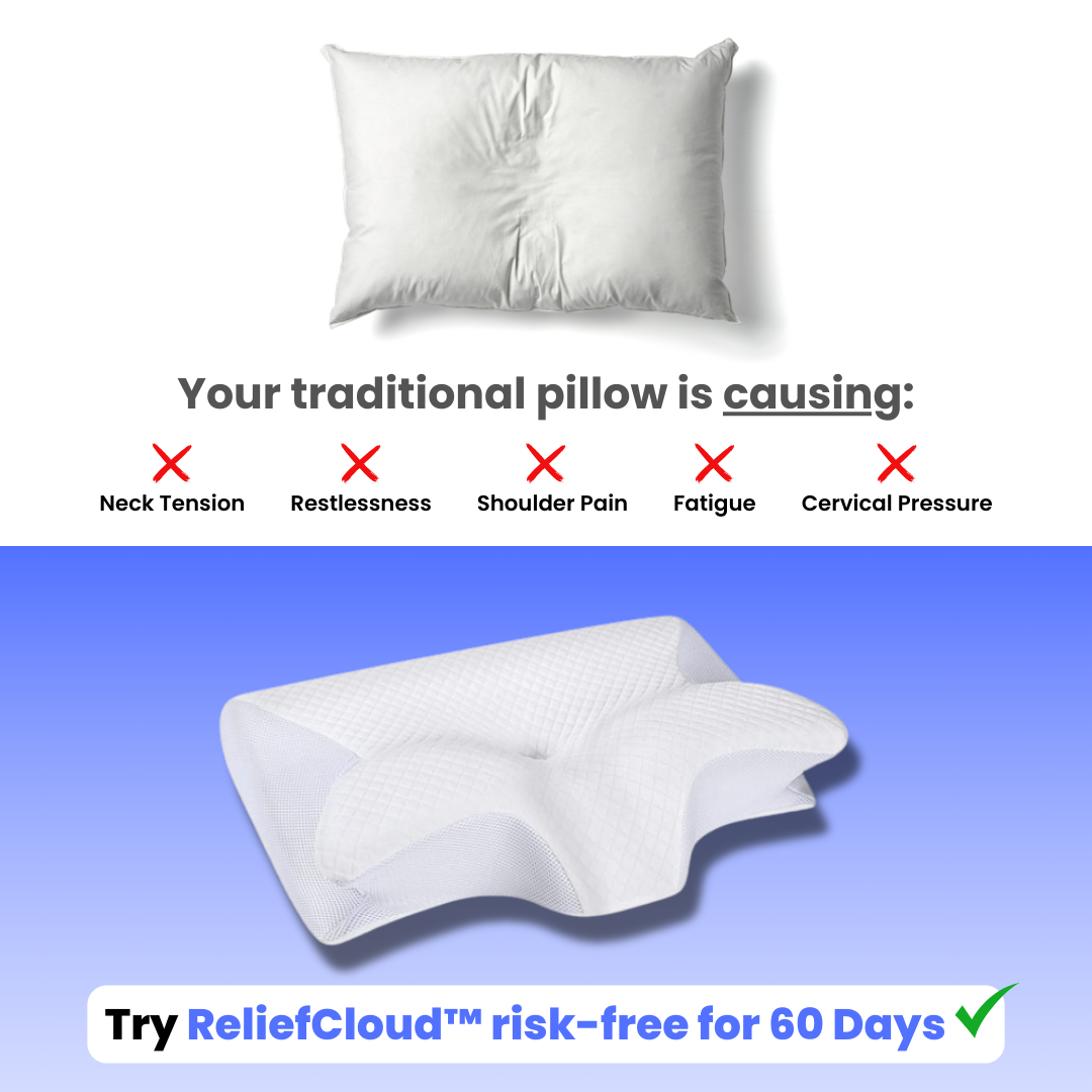 ReliefCloud™ Contour Pillow