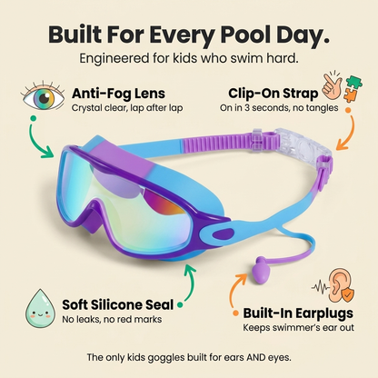 EZClip™ Clip-On Swim Goggles